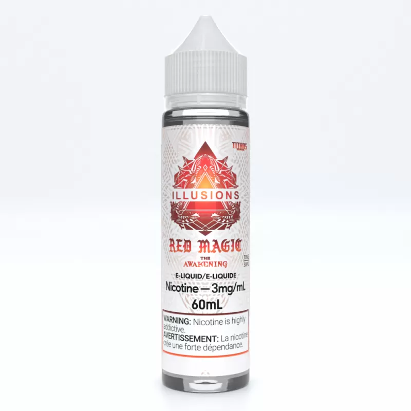 Illusions Freebase Vape Juice - Red Magic (60ml)