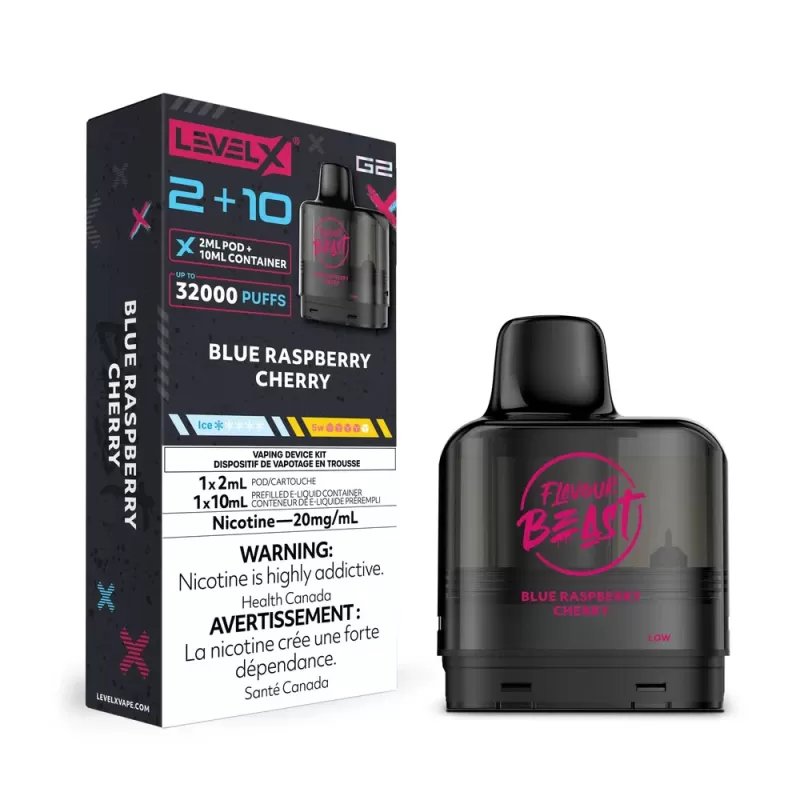 Level X G2 32K - Blue Raspberry Cherry Vape Pod