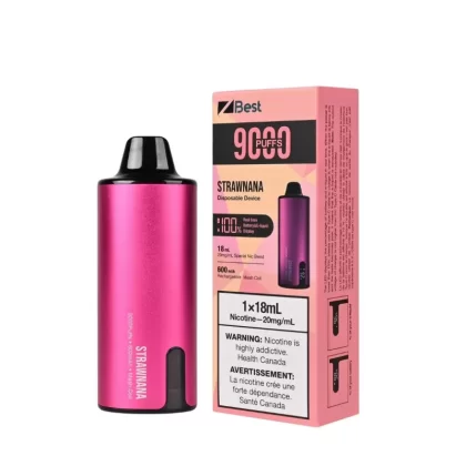 Z Disposable - ZPOD - SPECIAL NIC BLEND - 9000 Puffs - Strawnana