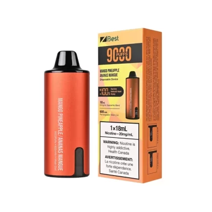 ZBEST Disposable Vape - Supreme Nic Blend - 9000 Puffs - Mango Pineapple