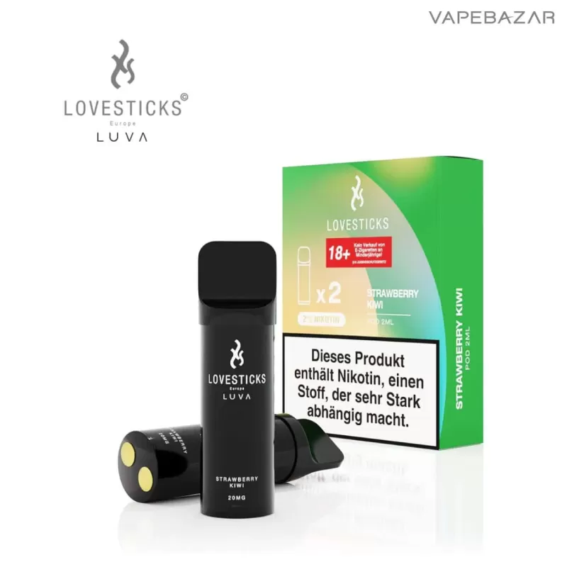 Lovesticks – LUVA Pods – Strawberry Kiwi – 2er Pack