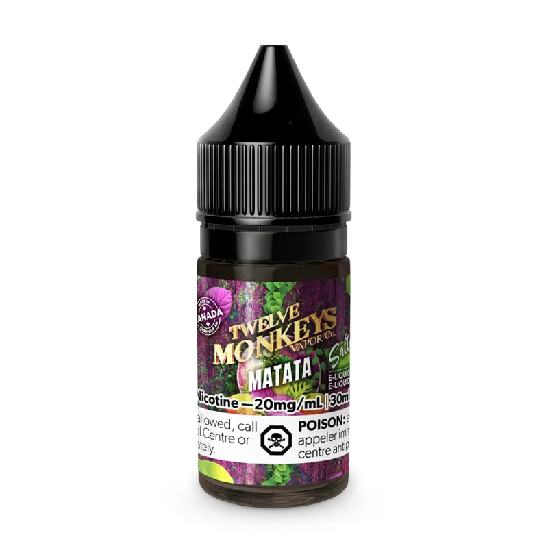 12 Monkeys Salt – Matata Nic Salt E-Liquid