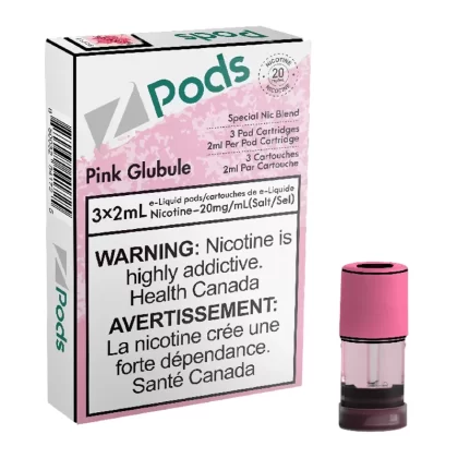Z POD 2% 3 X 2ML – PINK GLUBBLE (CHEW)