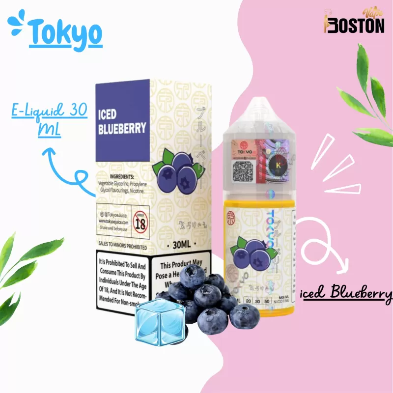 Tokyo E-Liquid Iced Blueberry 30ML