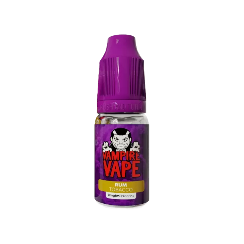 Rum Tobacco 10ml Freebase E-Liquid by Vampire Vape