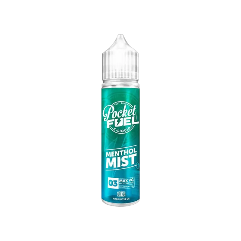 Menthol Mist Shortfill E-Liquid by Pocket Fuel 50ml